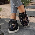 thumbnail image 6 of KIJBLAE Women's Bohemian Sequin Closed Toe Mule Flats, Slip On Trendy Comfortable Casual Flat Shoes Gold 39, 6 of 9