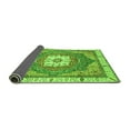 thumbnail image 2 of Ahgly Company Indoor Square Abstract Green Modern Area Rugs, 4' Square, 2 of 4