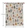 thumbnail image 6 of Christmas Bags Drawstring,Beige Christmas Forest Animal Pattern Large Xmas Christmas Gift Bags,Reusable for Xmas and New Year Party Favors and Supplies,27.6" X 19.7", 6 of 6