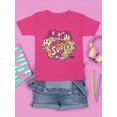 thumbnail image 3 of Superhero Fun Starry-Eyed Trendy Graphic Symbol T-shirt, 3 of 4
