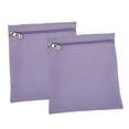 thumbnail image 2 of 2 bolsillos laterales para coser con cremallera, pequeños monederos de lona, ​​fundas para teléfono, bolsillos interiores para sudaderas, abrigos y púrpura, 2 of 8