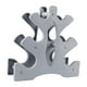 thumbnail image 2 of Soporte para mancuernas de 3 niveles, peso máximo de 25 kg, ligero, con capacidad para 6 mancuernas, ideal para gimnasios y organización, soporte, 2 of 8
