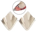 thumbnail image 1 of 1 Pair Metal Toe Caps Creative Protective Heel Decoration Shoes Supplies, 1 of 9