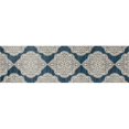 thumbnail image 1 of Art Carpet 841864102970 2 x 8 ft. Arabella Collection Medallion Woven Area Rug, Blue, 1 of 1