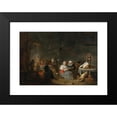 thumbnail image 2 of Studio of David Teniers the Younger 18x14 Black Modern Framed Museum Art Print Titled - The Witches’ Sabbath, 2 of 5