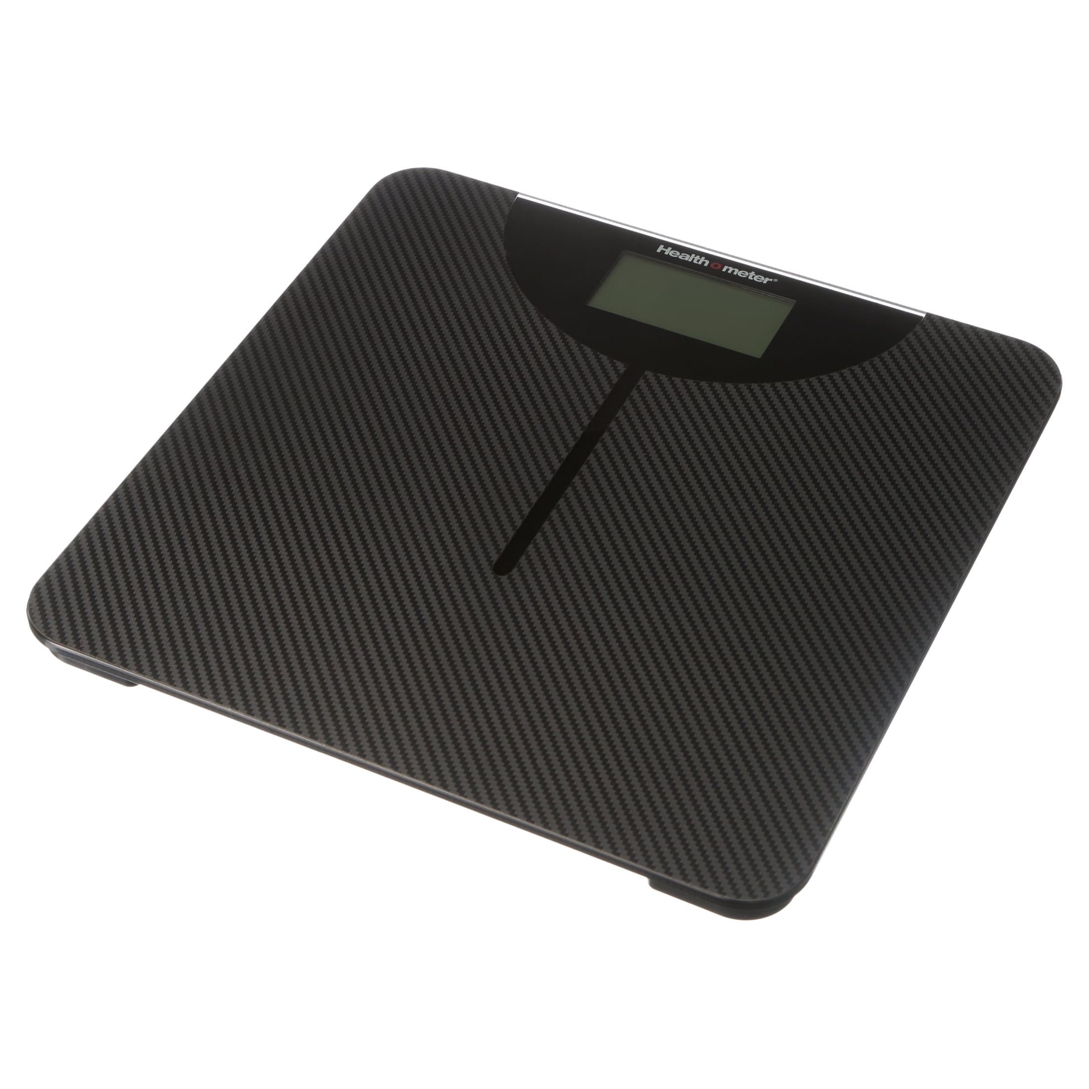 Health o meter LCD Carbon Fiber Digital Body Weight Scale, 400lb Capacity 