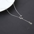 thumbnail image 4 of Mkay - Star Moon Necklace Silver Pendant, 4 of 6