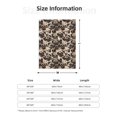 thumbnail image 5 of Sikiie Cute French Bulldog Cozy Flannel Fleece Throw Blanket: Lightweight & Thick for All Seasons - Perfect for Women, Men, & Kids"50"x40", 5 of 6