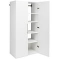 thumbnail image 4 of Pemberly Row 3 Piece 108" Large Wall Mounted Garage Cabinet Set in White, 4 of 7