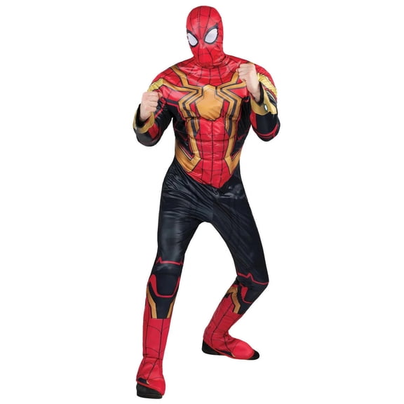Men's Marvel Avengers Iron Spider-Man Qualux Costume by Jazwares - Size X Large
