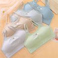 thumbnail image 6 of Teen Girls Seamless Training Bras Adjustable Straps Sports Bras Cotton Cropped Training Bra, 6 of 7