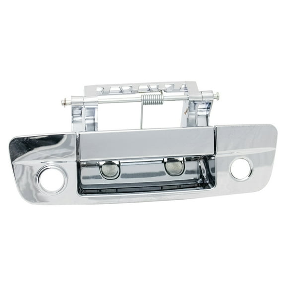 TRQ Chrome Exterior Outside Tailgate Handle Camera Hole for Ram Pickup Truck DHA64628