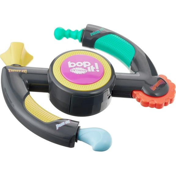 Bop It Extreme Electronic Game for 1 or More Players, Fun Party Interactive Game for Kids Ages 8 , 4 Modes Including One-On-One Mode (Exclusive)