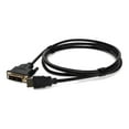 thumbnail image 1 of AddOn - Adapter cable - HDMI male to DVI-D male - 6 ft - black, 1 of 9