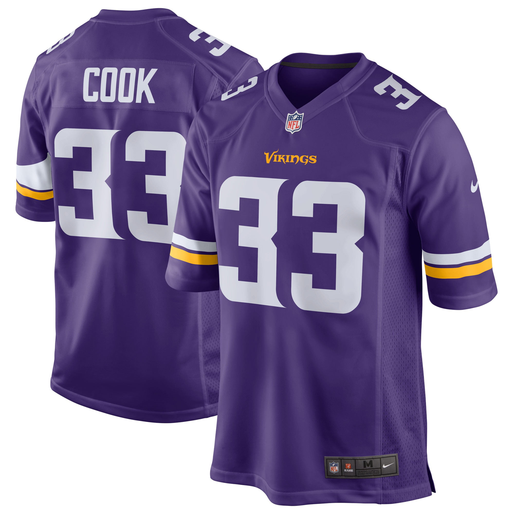 Dalvin Cook Minnesota î€€Vikingsî€ Nike Youth Game î€€Jerseyî€ - Purple - Walmart ...