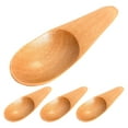 thumbnail image 1 of Shisuyan 4pcs Wood Small Scoops Compact Tea Spoons Multi-function Tea Scoops Kung Fu Tea Spoons Supplies, 1 of 9