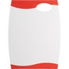 Reversible 12" x 16" Cutting Board, White and Red