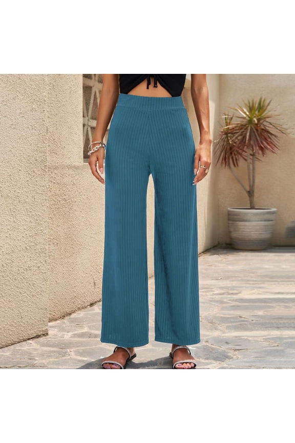 Women Pants Women's Golf Pants Stretch Hiking Pants Quick Dry Lightweight Outdoor Casual Pants with Pockets Water Resistant,Blue S