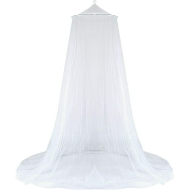 Naler Large Mosquito Net Bed Canopy Netting for Single to King Size Beds for Adult,White - Unisex