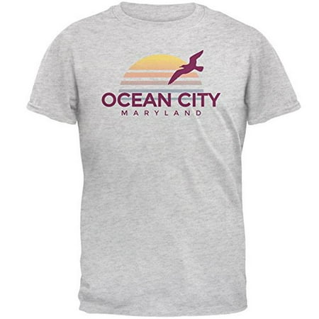 Beach Sun Ocean City Maryland Mens T Shirt (Best Beach In Ocean City Nj)