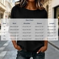 thumbnail image 4 of TGSLY Women's 3/4 Sleeve Ribbed Tops Lightweight Soft Crew Neck Trendy Blouses Loose Fit Dressy Casual Solid Color Fall Shirts M, 4 of 7