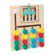 thumbnail image 2 of Tablero de rompecabezas de madera Montessori para combinar colores, aprendizaje para padres y familias. 4 colores, 2 of 9