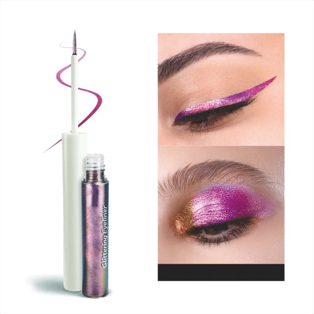 Eyeliner Liquid Light Changing Eyeshadow Liquid Smooth Flash Eyeshadow 2.5Ml, Makeup Eye Shadow