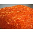 thumbnail image 3 of Orange Accent Pillows, Abstract Ribbon Textured Pillows Cover, Throw Pillow Covers 20x20 inch (50x50 cm), Solid Modern Cushion Covers, Square Silk Halloween Decorations - Orange Peel, 3 of 4