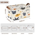 thumbnail image 5 of Colorful Abstract Shapes 16.9x11.4x10in Foldable Open Home Storage Bins Durable Water Resistant Shelf Baskets, 5 of 8