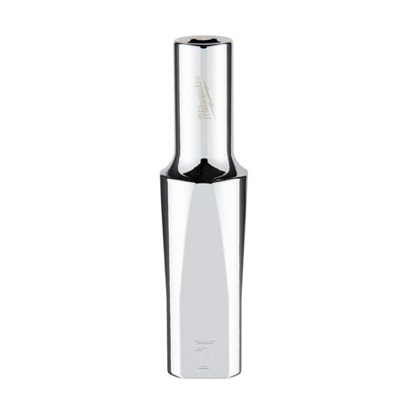 UPC: 0045242565955 | Milwaukee-45-34-9091 3/8 in. Drive 7mm Metric 6-Point Deep Socket