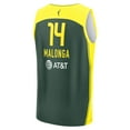 thumbnail image 3 of Youth Fanatics Dominique Malonga Green Seattle Storm 2025 WNBA Draft Explorer Edition Fast Break Replica Jersey, 3 of 3