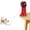 Red, variant on Cat Toy Automatic Motion-Activated,USB Rechargeable,5 Fun Patterns,Random Rotating Trajectory,4 Speed Modes,Adjustable Light Angles for Indoor Cat Kitten Dog