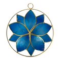 thumbnail image 1 of Pinnacle Peak Trading Blue Capiz Flower Christmas Ornament 4 Inch, 1 of 7
