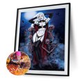 thumbnail image 2 of Pintura 5D DIY Full Square Drill Diamonds Skull Woman Art Home Decor (ZQF9706) Hugtrwg Para estrenar, 2 of 9