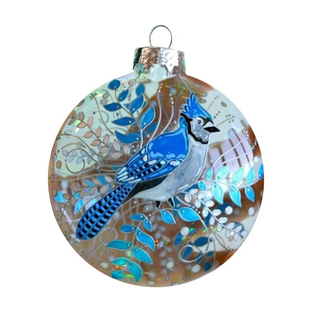 CNKOO Handcrafted Bird Pendant Smooth Edges Acrylic Christmas Tree Hummingbird Pendant Party Supplies