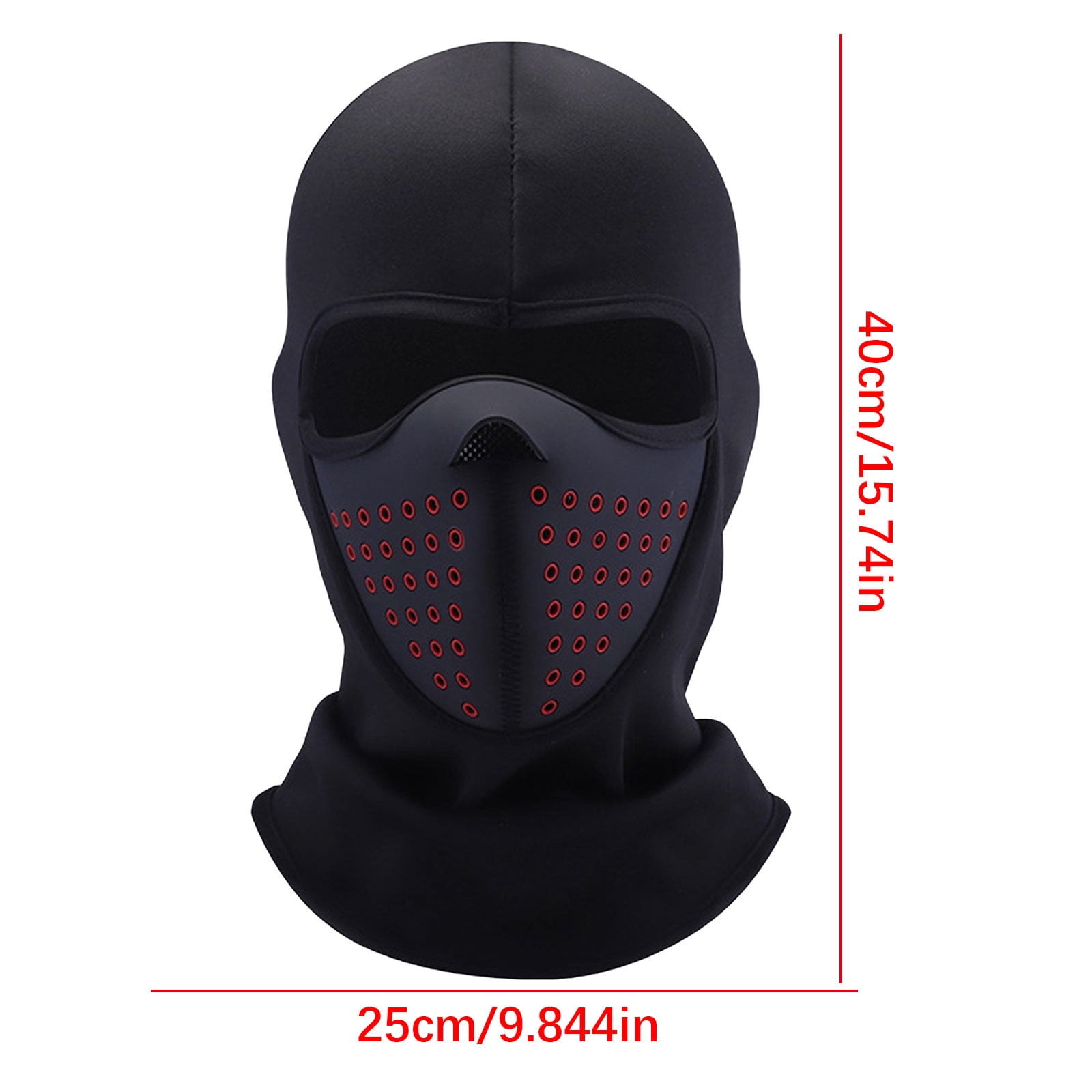 cpengpj Winter Balaclava Face Mask Windproof Breathable 5-in-1 Unisex Hood for Motorcycle Ski Cycling Outdoor