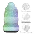 thumbnail image 5 of Sikiie Beautiful Glitter Car Seat Protector 2 Pack Car Seat Cushion Mat, Car Seat Covers for SUV, Truck, Van, 5 of 7