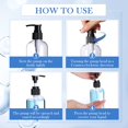 thumbnail image 3 of Botellas con bomba de plástico Gerrii Lotion Travel de 250 ml (8 oz), 60 unidades, 3 of 7