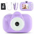thumbnail image 1 of Cámara YEEHAO para niños 32MP doble lente Morado con pantalla de 2" y 32GB, 1 of 5