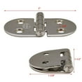 thumbnail image 2 of Rinker Boats Gemlux 208156A 3 X 1 1/2 Inch Stainless Steel Marine Offset Hinge (Pair), 2 of 3