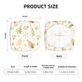 thumbnail image 5 of Fuzoiu Gold Christmas Tree Print Square Cushion Cover,Couch Cushion Covers, Stretch Seat Slipcover for Dining Chairs, Banquets, and Home Decor-Two Pieces, 5 of 7