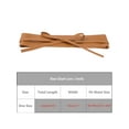 thumbnail image 4 of INSPIRE CHIC Women's Faux Leather Obi Wrap Around Belt for Evening Dress Caramel One Size, 4 of 7