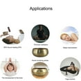 thumbnail image 4 of Walmeck Tibetan Buddhist Singing Bowl Buddha Sound Bowl Musical Instrument for Meditation with Stick Yoga Home Decoration, 4 of 7