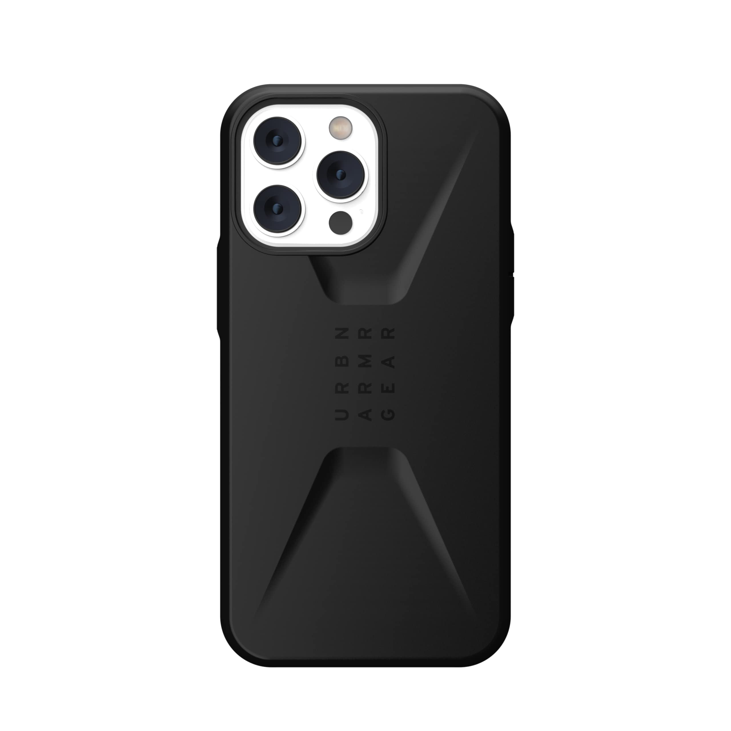 UAG iPhone 14 Pro Max Case Black 6.7" Civilian Sleek Ultra Thin Slim Impact Resistant Dropproof Protective Cover Compatible with Wireless Charging by URBAN ARMOR GEAR