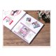 thumbnail image 4 of Yuarrent Álbum de recortes autoadhesivo de lino de 16 pulgadas, álbum de fotos DIY, libro de recuerdos hecho a mano de gran capacidad familiar Retro Kits de decoración para fiestas Numero 3 Yuarrent HA024477-03, 4 of 6
