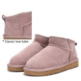 thumbnail image 2 of Botas de nieve básicas para mujer, botas cortas de piel de oveja, botas de nieve de algodón Sangpo, 2 of 5