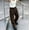Brown, variant on KLHDSF Men's Baggy Casual Dress Pants Wide Leg Pleated Trousers with Elastic Waist and Pockets Black L
