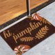 thumbnail image 3 of Fiudx Felpudo con Letras, Poliéster Antideslizante, Absorbente de Agua, Ideal para Salón, Pasillo, Dormitorio y Baño, Decoración Versátil, Tamaño 40 X 60 Cm, Fácil de Limpiar., 3 of 7
