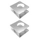 thumbnail image 5 of Placa de refuerzo para cerradura y puerta, orificio único de 2-1/8 pulgadas, reparación reforzada con respaldo de 2-3/8 pulgadas, resistente de, 5 of 9