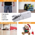 thumbnail image 3 of MGFED Portable Handheld Electric Mini Sewing Machine with Threader, 3 of 8